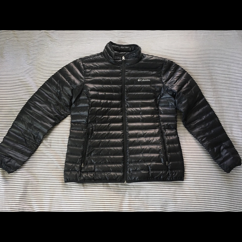 Columbia lightweight down jacket